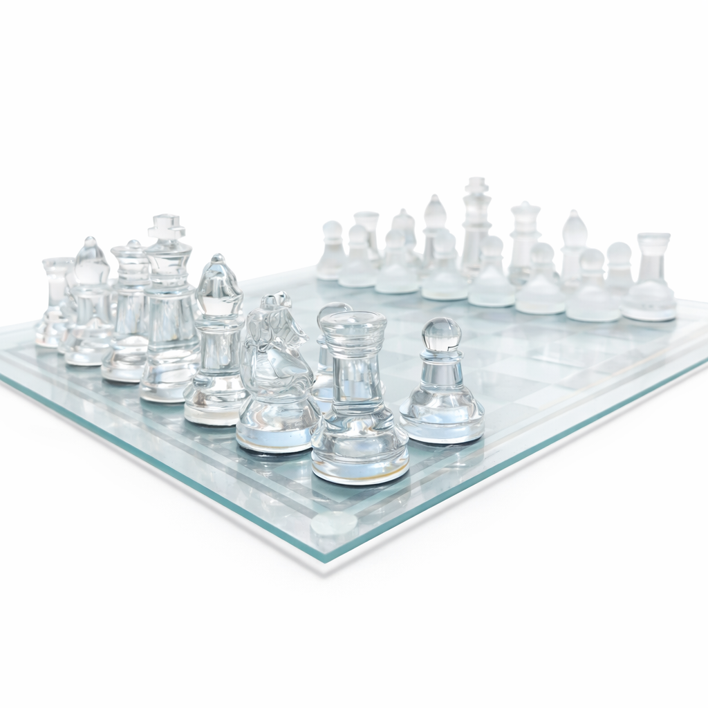 Chess Board Glass