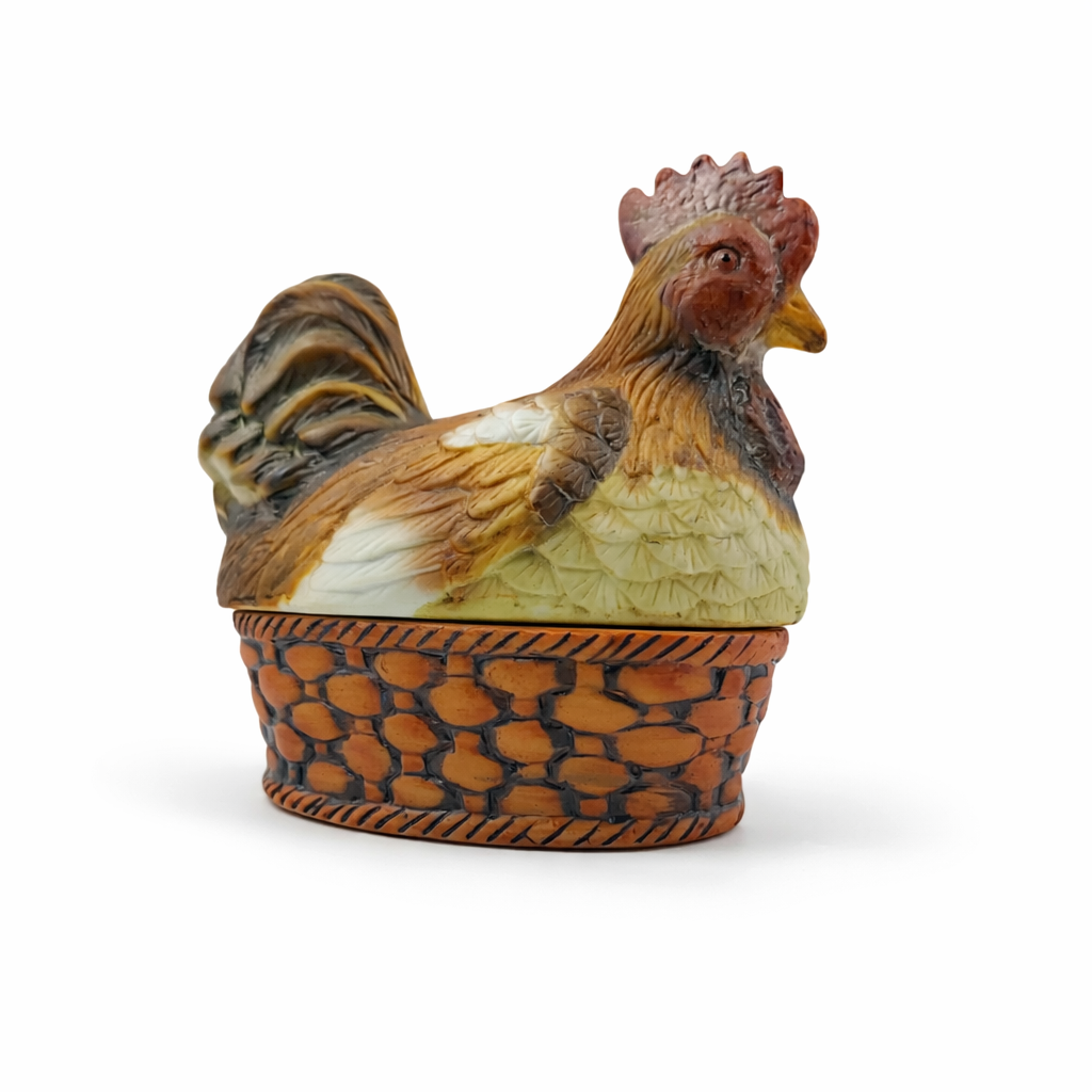 Hen Lidded Container